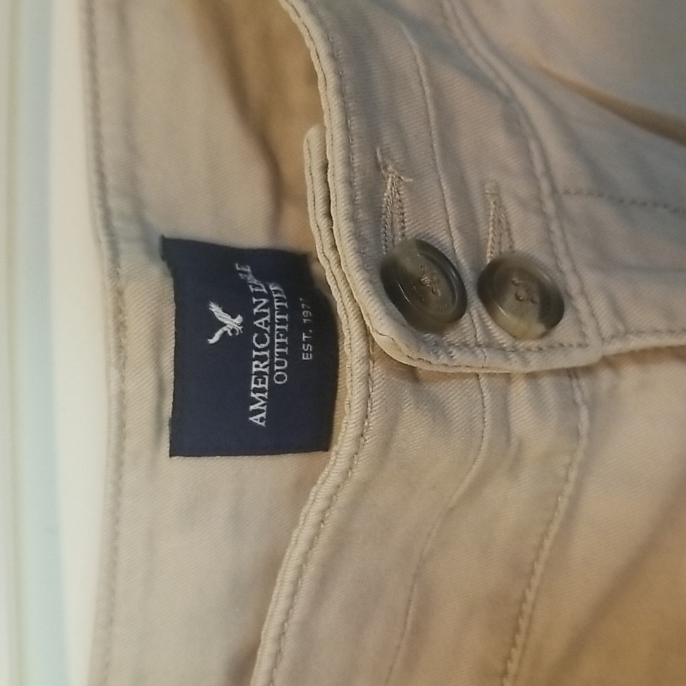 American Eagle Skinny Khakis - Size 6 - Picture 2 of 4